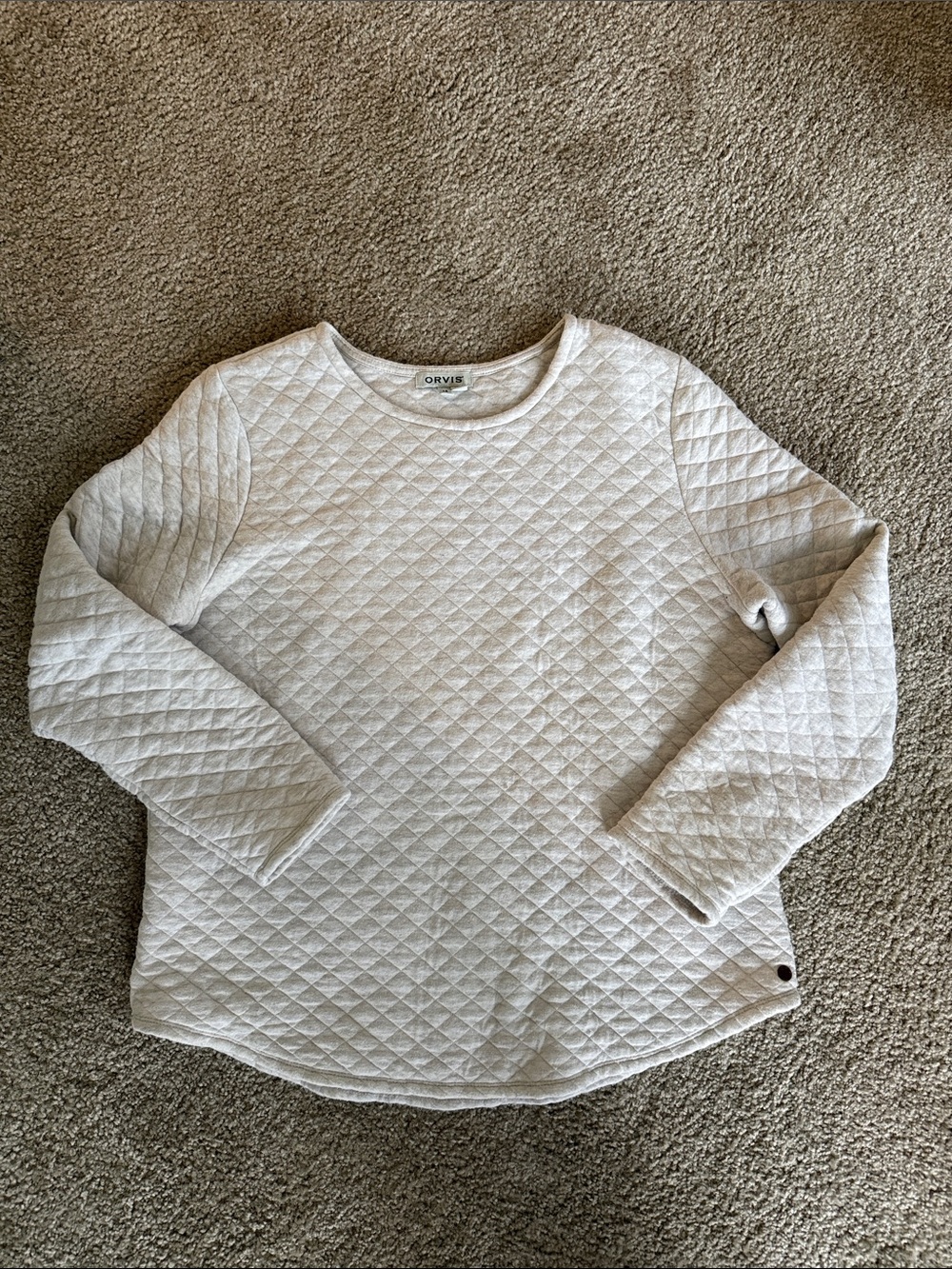 Orvis Quilted Crewneck Sweatshirt